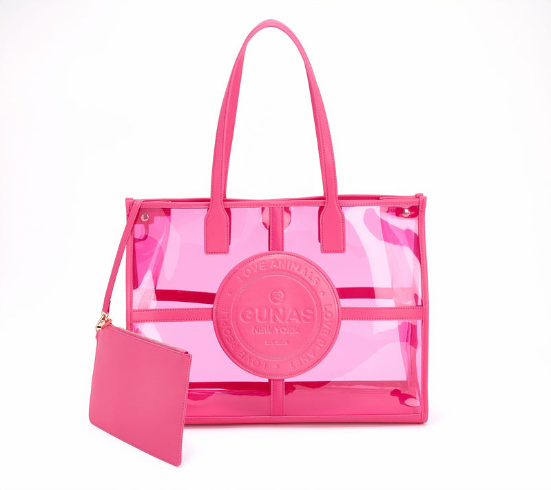 Gunas New York Clear Tote with Pouch — View 14