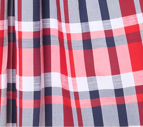 Joan Rivers Regular Madras Plaid Midi Skirt — View 9