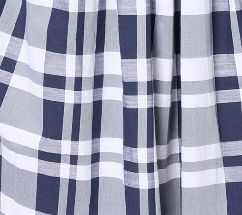 Joan Rivers Petite Madras Plaid Midi Skirt — View 7