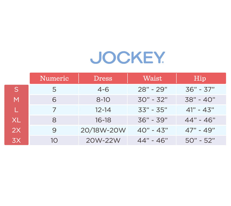 Jockey Skimmies Mid Thigh Light Shaping Short — View 11