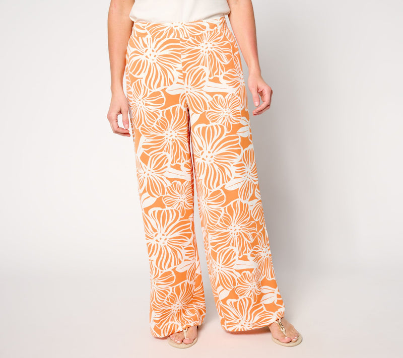 BEAUTIFUL by Lawrence Zarian The Milena Petite Pull-On Wide Leg Pant — Main view