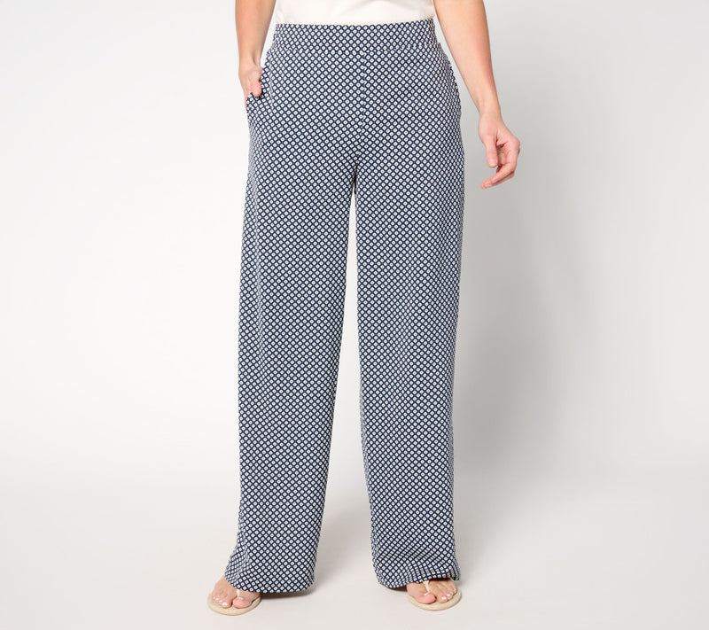 BEAUTIFUL by Lawrence Zarian The Milena Petite Pull-On Wide Leg Pant — View 11