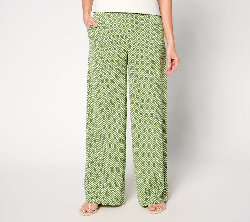 BEAUTIFUL by Lawrence Zarian The Milena Petite Pull-On Wide Leg Pant — View 7