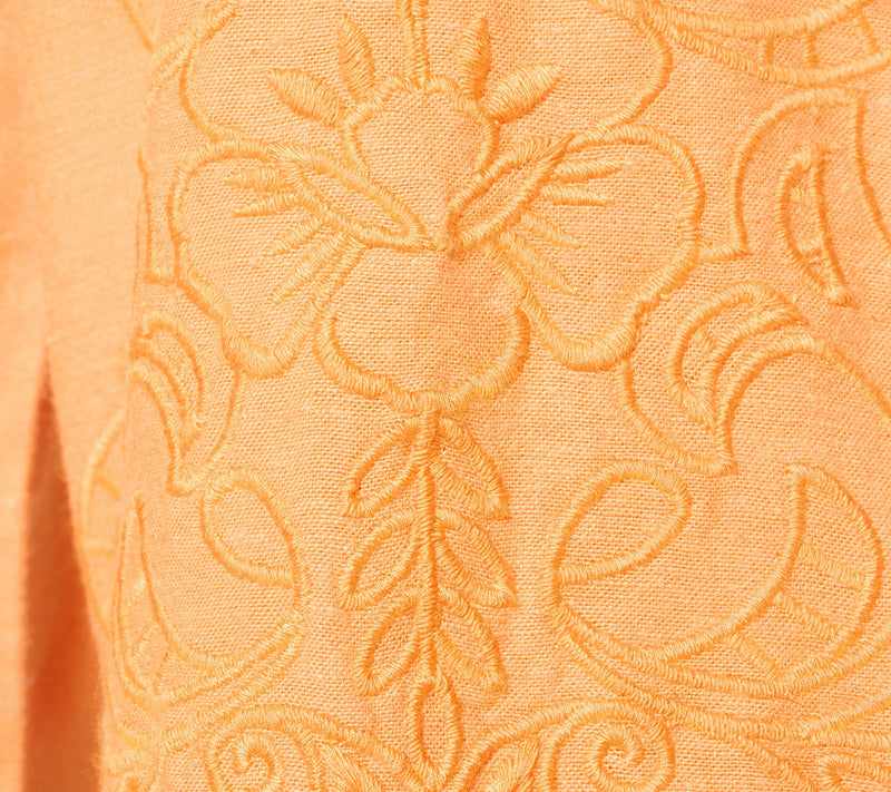 BEAUTIFUL by Lawrence Zarian Linen Blend Eyelet Detail Top — View 12