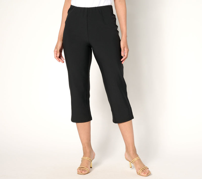 BEAUTIFUL by Lawrence Zarian Petite Pull-On Capri — View 14