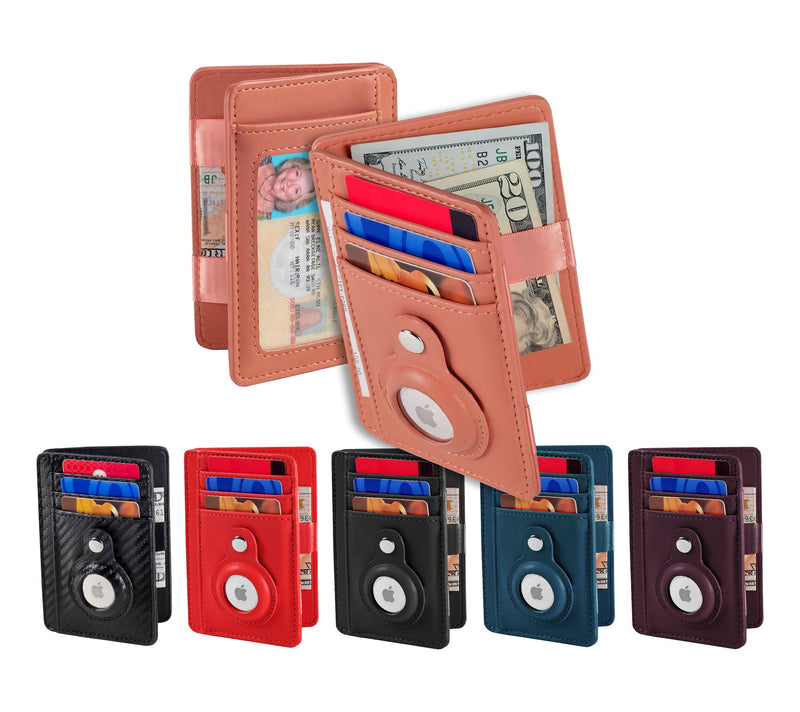 MysticMagic RFID Blocking Wallet with AirTag Holder — View 10