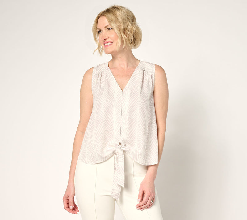 Me by Jennie Garth Beverly Palms Sleeveless Blouse — View 12
