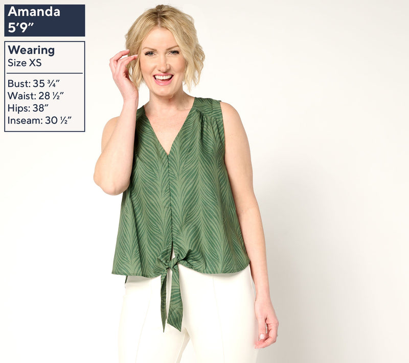 Me by Jennie Garth Beverly Palms Sleeveless Blouse — View 3
