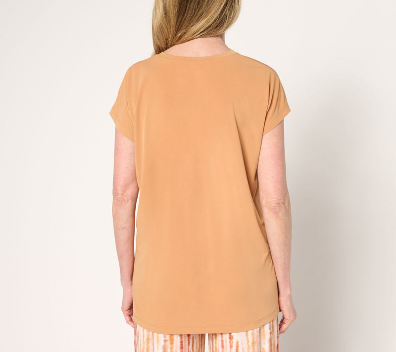 Susan Graver Modern Essentials Regular Liquid Knit Tunic — View 12