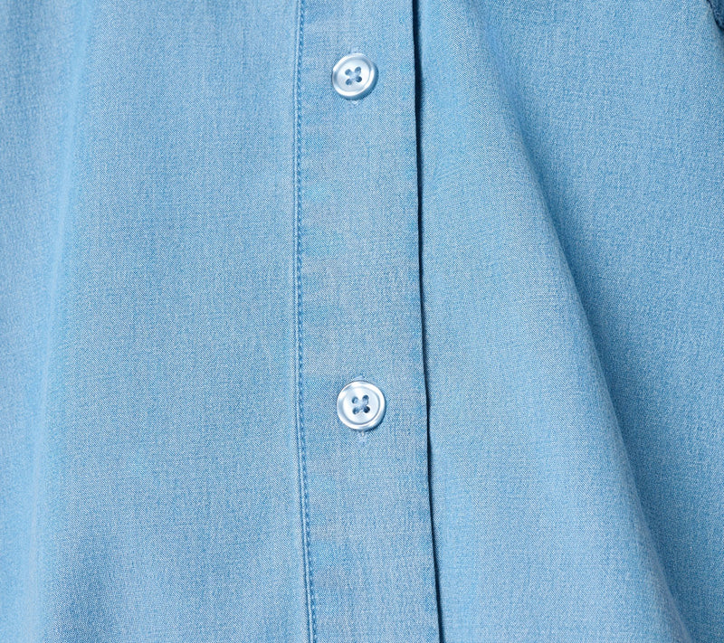 Joan Rivers Dolman Sleeve Self-Tie Button Front Shirt — View 6