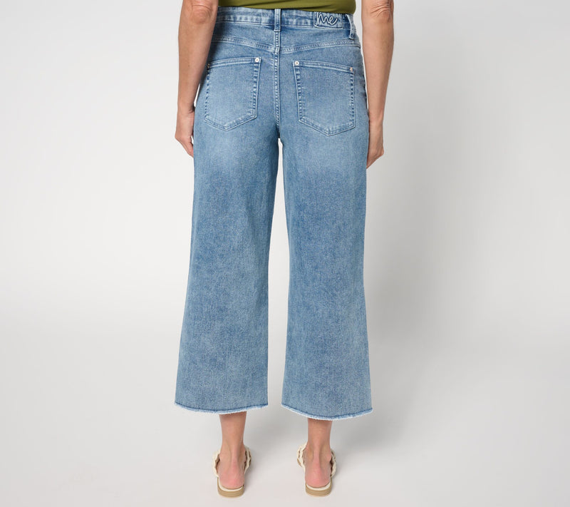 Me by Jennie Garth Regular Dodge Indigo Denim Crop Jeans — View 8