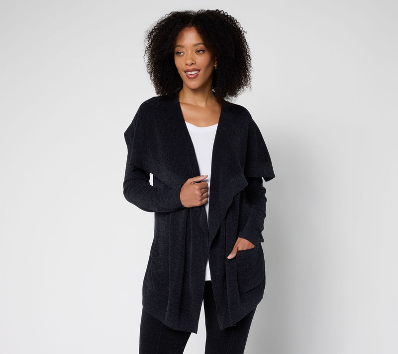Barefoot Dreams CozyChic Ultra Lite Drapey Cardigan — View 6