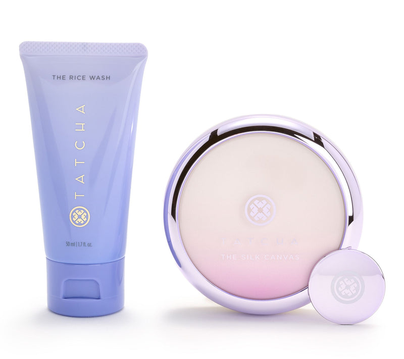 TATCHA Silk Canvas & Travel Size Rice Wash — Main view