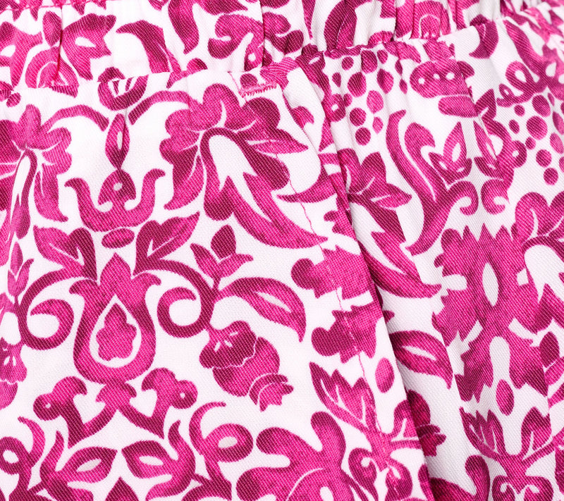 Belle by Kim Gravel Petite Santorini Smocked Waist Pant — View 8