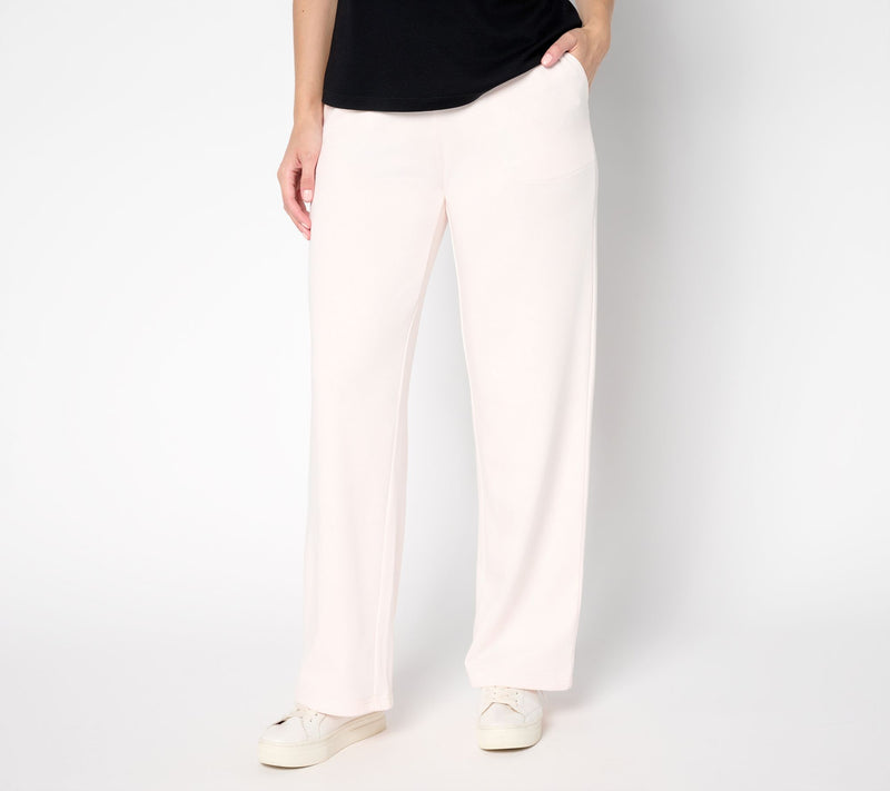 Belle Beach by Kim Gravel Petite Seaside Sweats Beach Pant — View 3