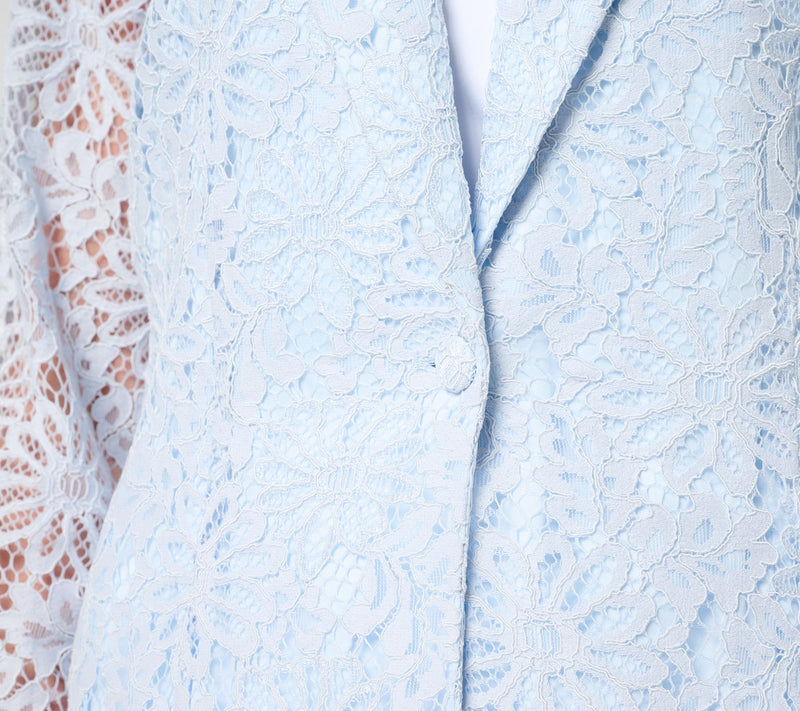 nicole by Nicole Miller Stretch Lace Blazer — View 6