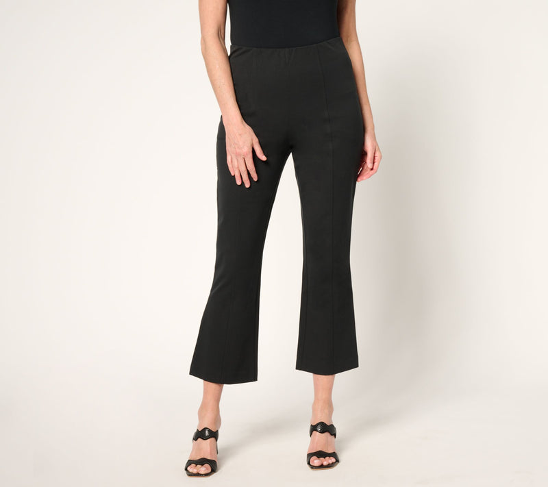 Isaac Mizrahi Live! Petite 24/7 Stretch Baby Bootcut Crop Pants — View 12