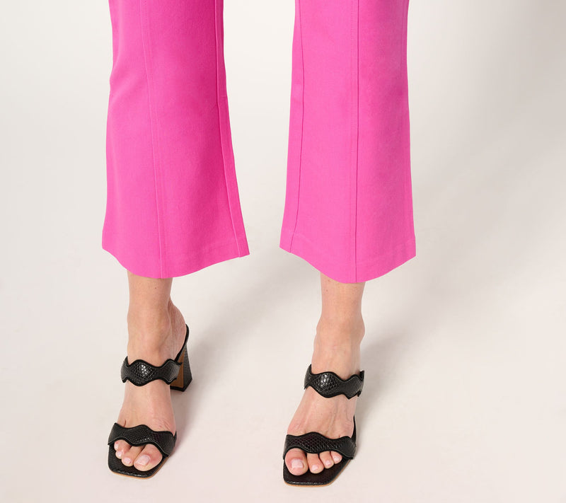 Isaac Mizrahi Live! Tall 24/7 Stretch Baby Bootcut Crop Pants — View 6