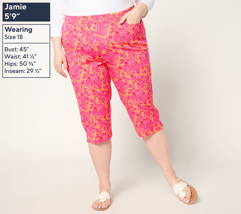 Isaac Mizrahi Live! Petite 24/7 Stretch Pedal Pusher — View 8