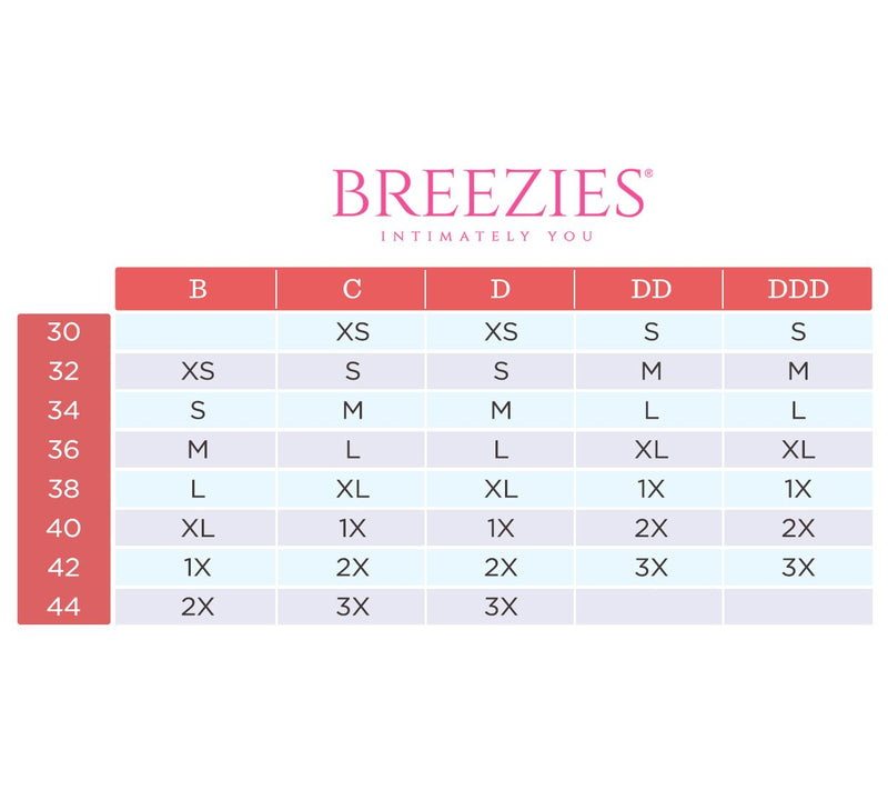 Breezies Invisible Bonded Wirefree Bra with Lace Detail — View 15