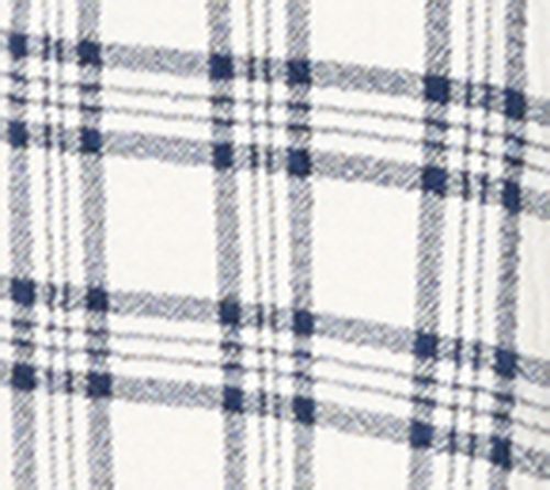 Belle by Kim Gravel Mini Plaid Weekend Peasant Shirt — View 8