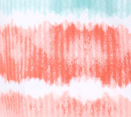 Denim & Co. Favorite Jersey Printed Stripe 3/4 Sleeve Round Neck Top — View 2