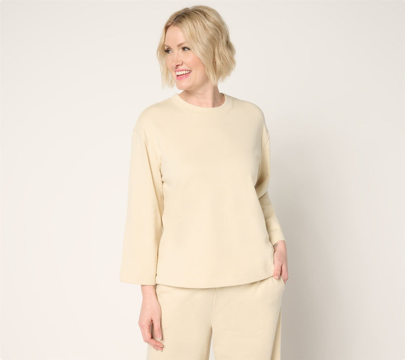 Martha Stewart Signature 3/4 Sleeve Tee — View 5