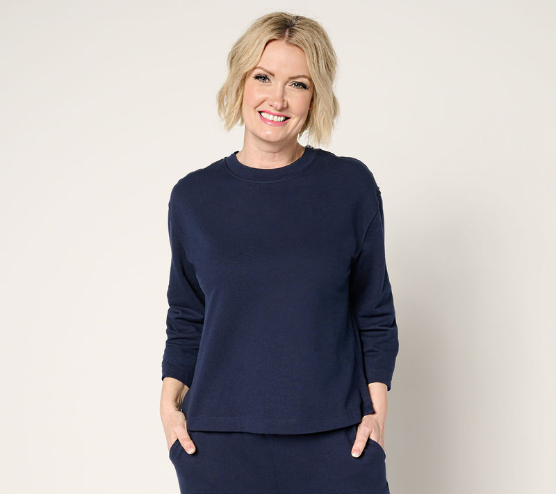 Martha Stewart Signature 3/4 Sleeve Tee — View 7