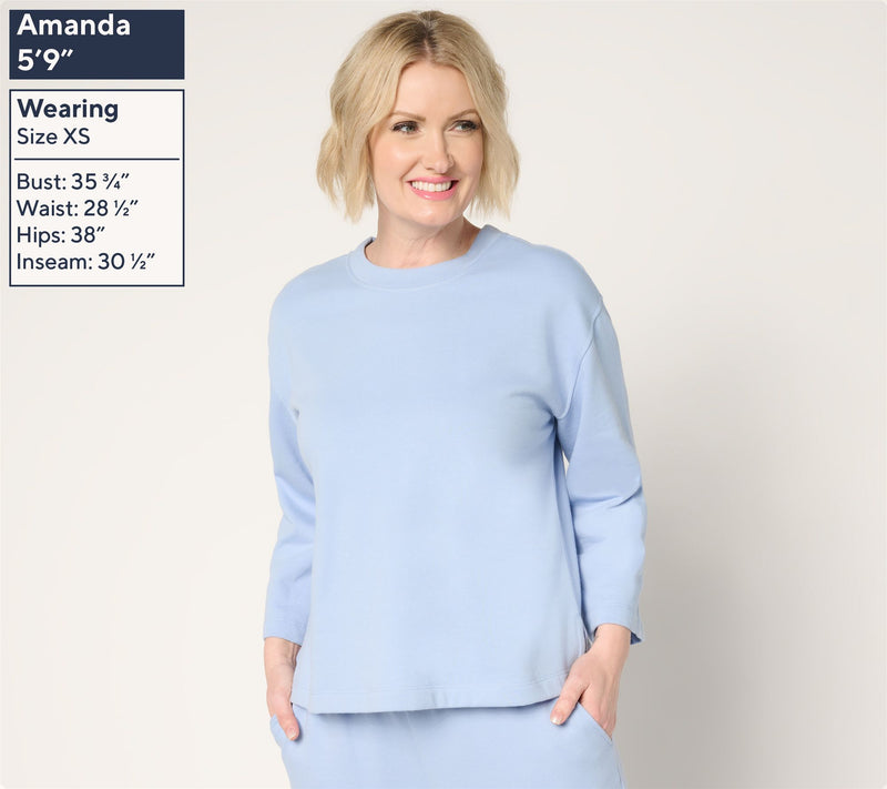Martha Stewart Signature 3/4 Sleeve Tee — View 11