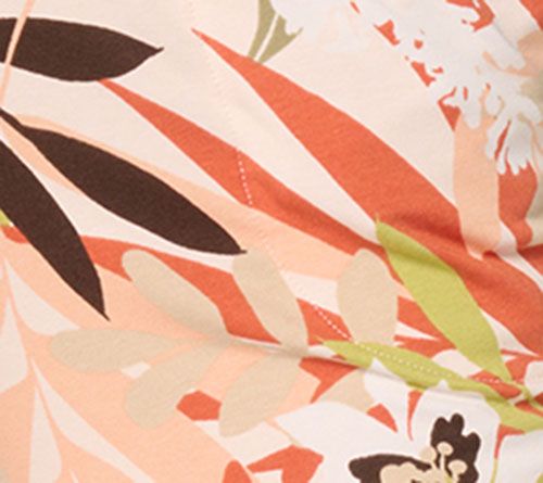 Denim & Co. Beach Jersey Petite Printed or Solid Skimmer — View 16
