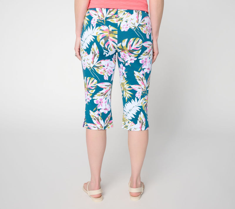 Denim & Co. Beach Jersey Regular Printed or Solid Skimmer — View 8