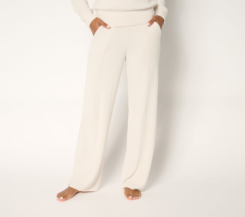 Barefoot Dreams Petite CozyChic Ultra Lite Pintuck Pant — View 3