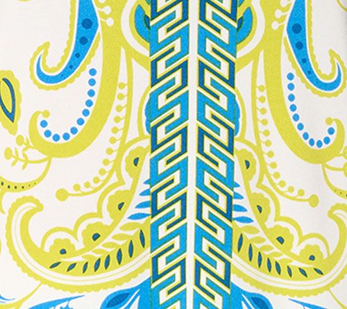 Susan Graver Regular Printed Liquid Knit Scoop Neck Tunic — View 9