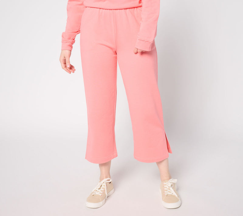 AnyBody Tall French Terry Pants with Pockets — View 13