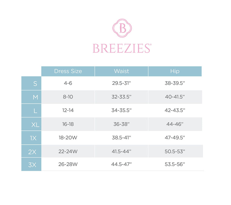 Breezies Natural Curves Seamless Lace Layering Tee — View 12