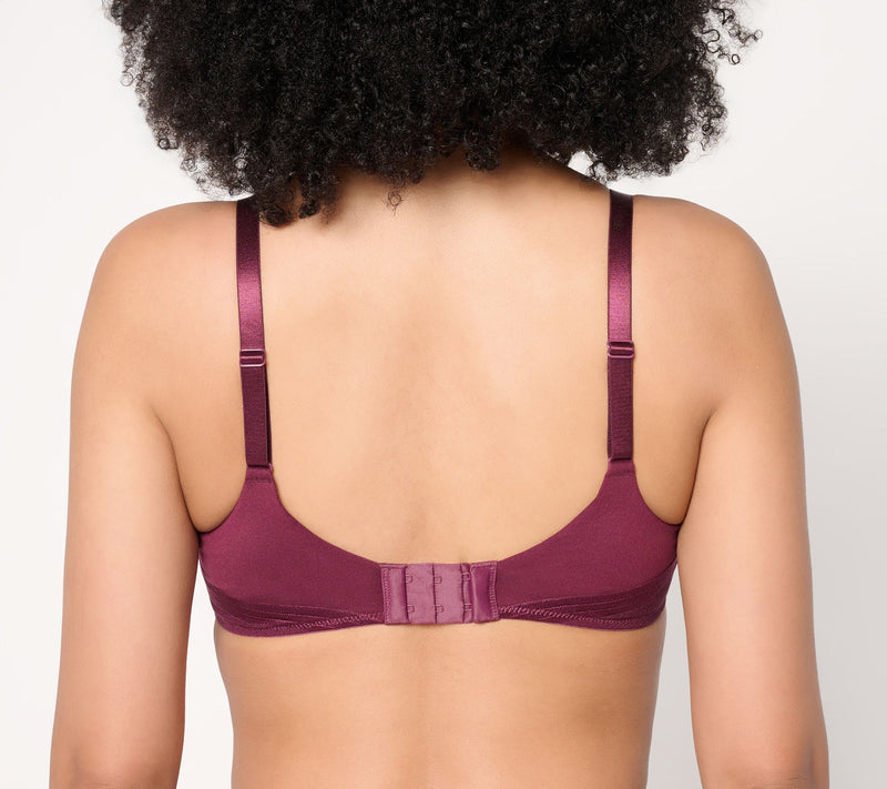 Breezies Radiant Lace Underwire T-Shirt Bra — View 3