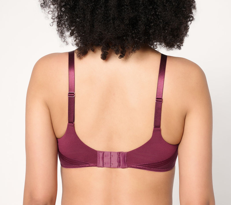 Breezies Radiant Lace Wirefree T-Shirt Bra — View 3