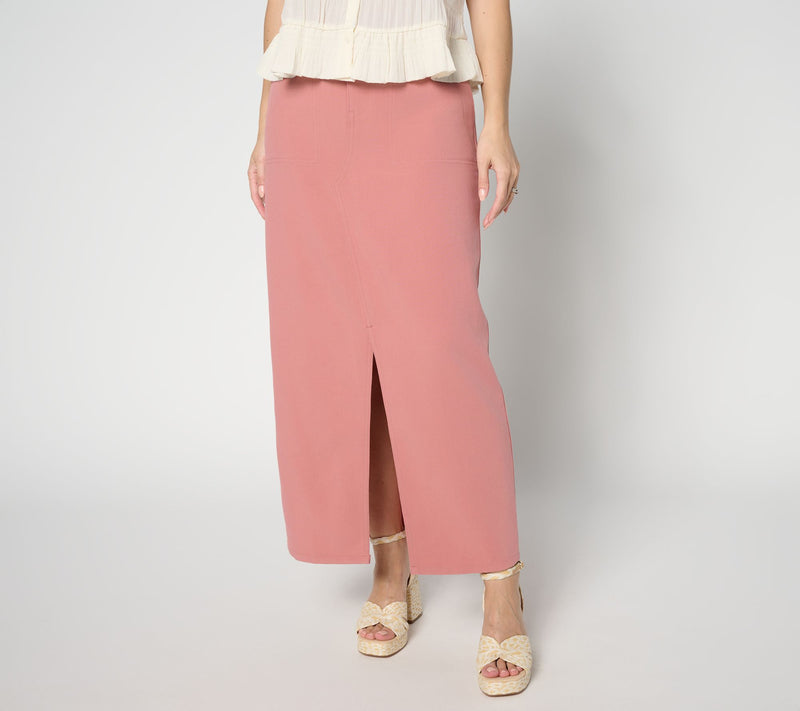 Me by Jennie Garth Petite Mesa Utility Maxi Skirt — View 7