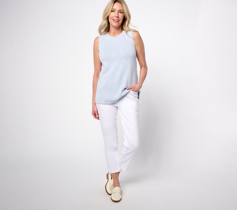 Martha Stewart Signature Modern Knit Tank Top — View 5
