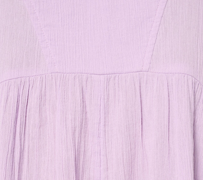 LOGO by Lori Goldstein Beach to Street Regular Cotton Gauze Dress — View 11