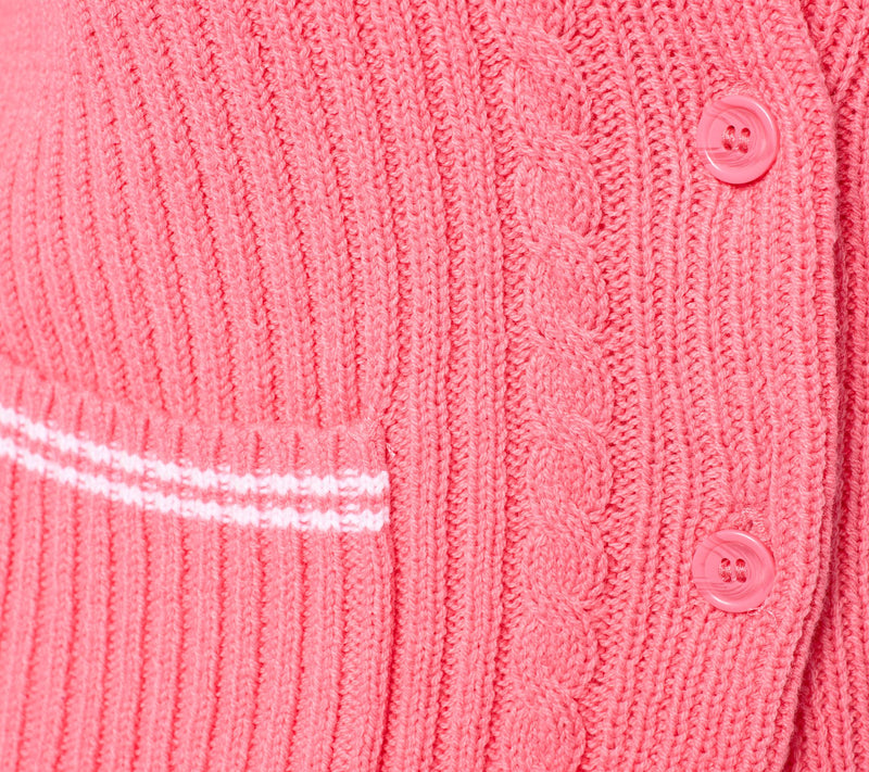 Isaac Mizrahi Live! Yacht Club Cable Stitch Sweater — View 6