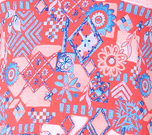 Denim & Co. Regular Favorite Jersey Knee Length Printed Dress — View 7