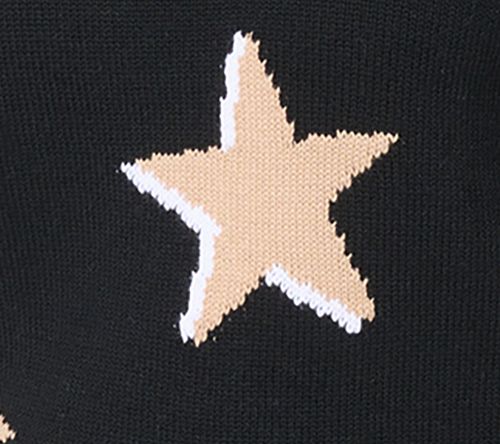 Denim & Co. 100% Cotton Short Sleeve Intarsia Sweater — View 4