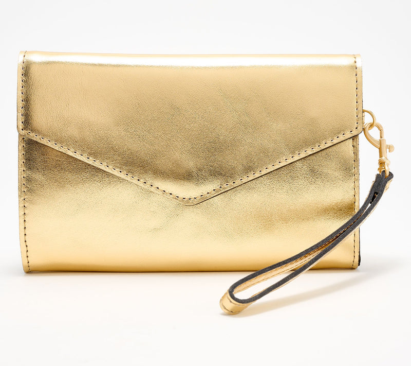 Patricia Nash Kaisa Leather Wallet Clutch with Removable Wristlet Strap — View 14