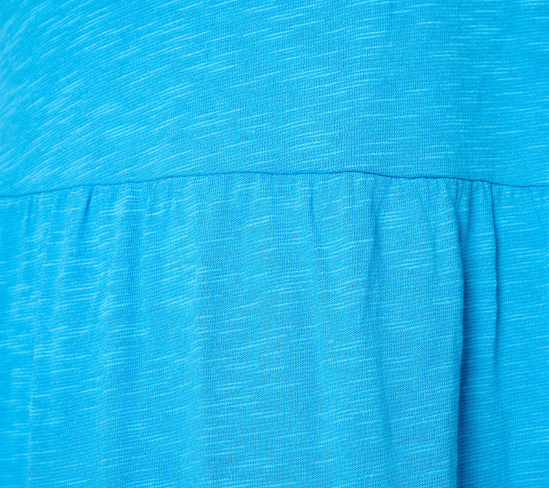 Denim & Co. Regular Linen Blend Midi Dress with Smock Neck — View 6