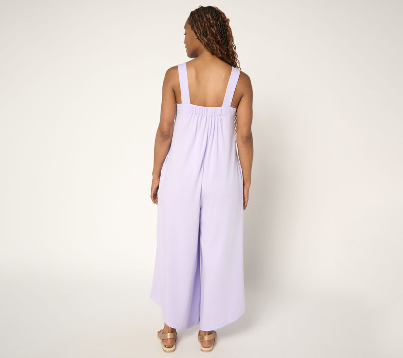 AnyBody Regular Cozy Knit Jersey Jumpsuit — View 11