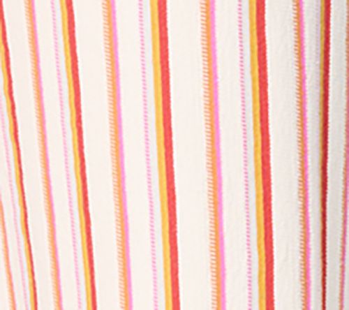 AnyBody Regular Cotton Novlety Knit Stripe Cropped Pants — View 8