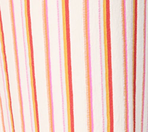 AnyBody Petite Cotton Novelty Knit Stripe Cropped Pants — View 8