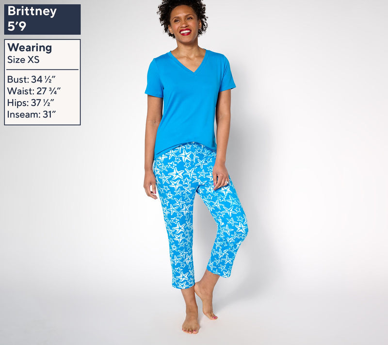 AnyBody Regular Lush Jersey Sleep Set — View 11