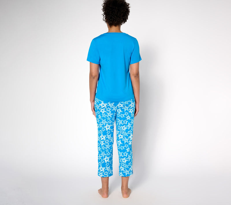 AnyBody Regular Lush Jersey Sleep Set — View 12